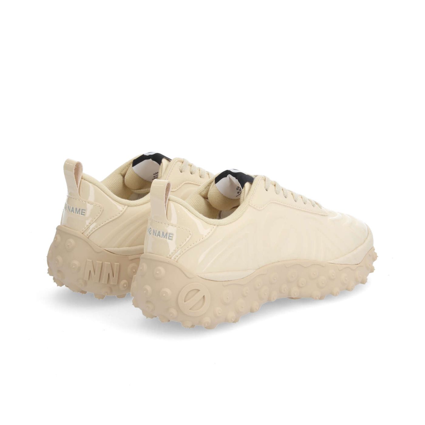 ONDA LACES W - SOFT/PATENT - BEIGE